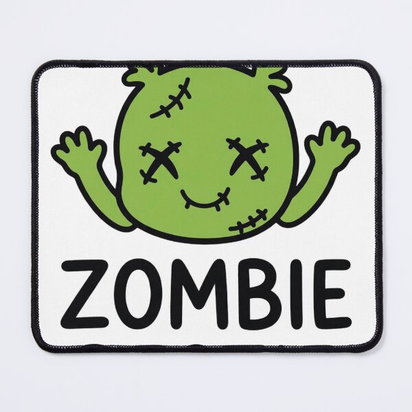 Item preview, Zombie Bestie Cute Zombie Halloween Tee designed and sold by A Light Worker.
