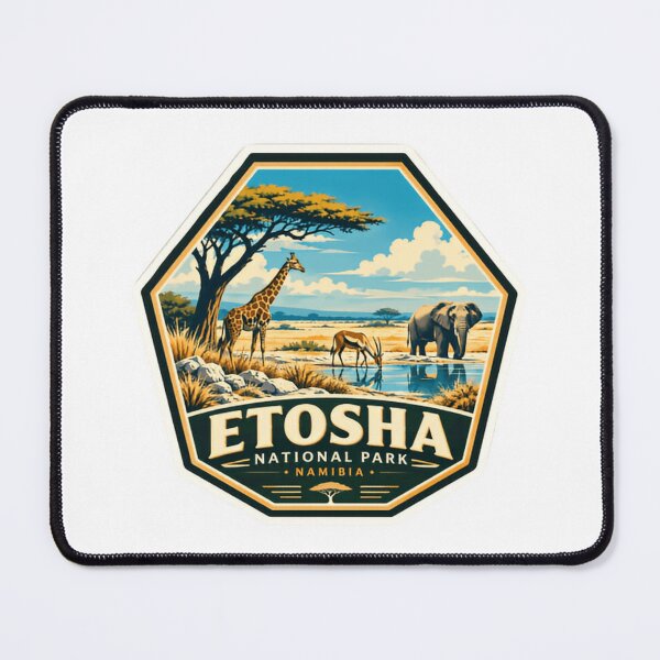 Item preview, Etosha National Park Namibia Wildlife Safari Adventure Traveler designed and sold by ManilStuck237.