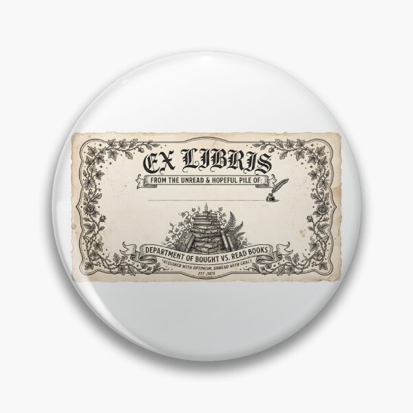 Item preview, Ex Libris Bookplate - From the Unread Pile, Department of Bought vs Read Books designed and sold by Orbit Ink.