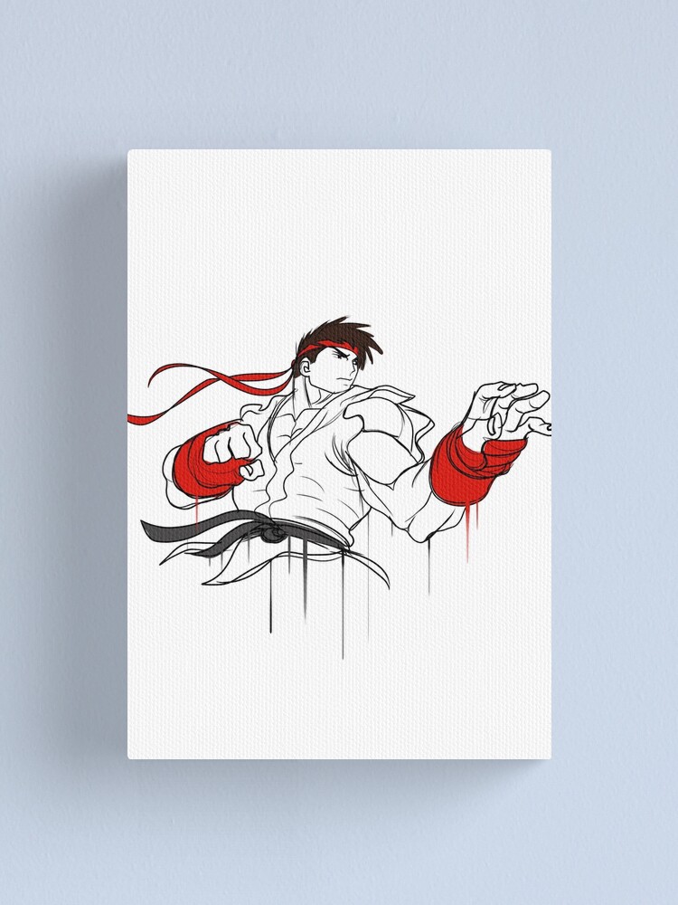 Street Fighter V Ryu Fury Premium Art Print