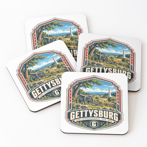 Item preview, Gettysburg Pennsylvania USA American Civil War Battlefield History Travel Patriot designed and sold by ManilStuck237.