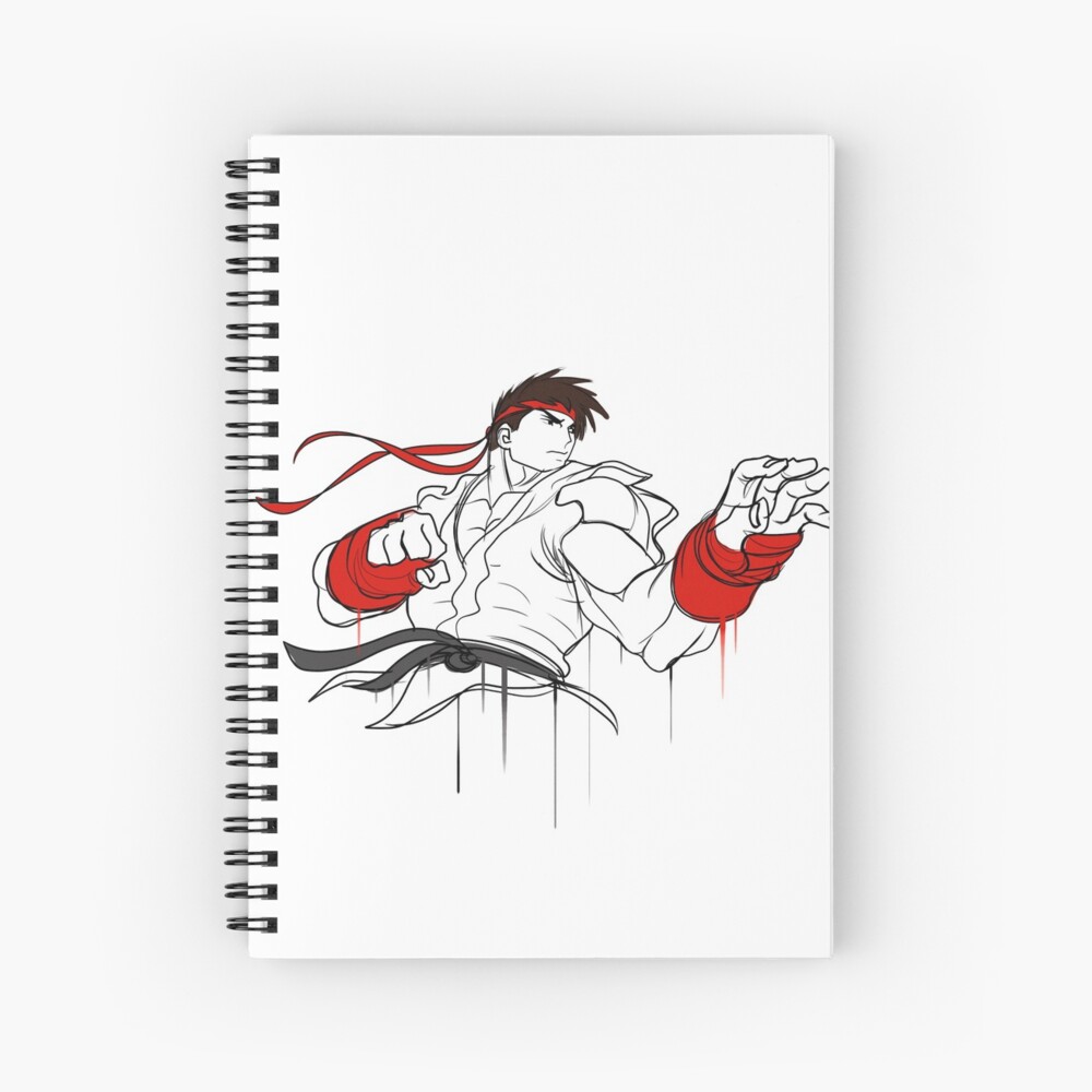 street fighter ryu fan art by me  Greeting Card for Sale by KIRART