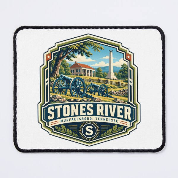 Item preview, Stones River Murfreesboro Tennessee Civil War National Battlefield History designed and sold by ManilStuck237.