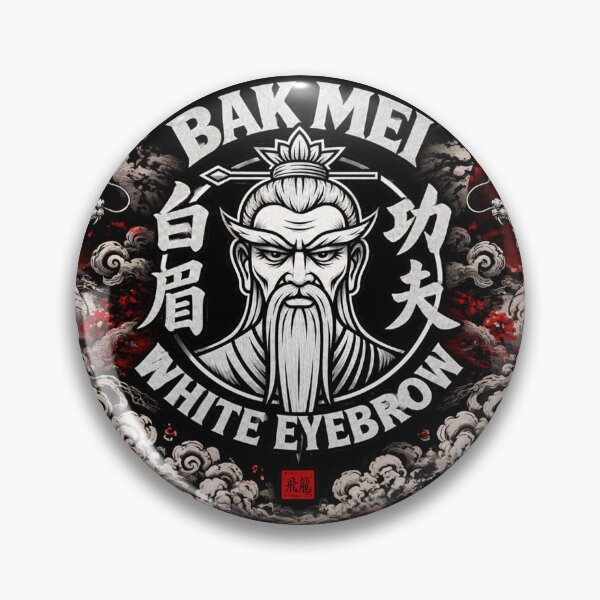 Item preview, Bak Mei White Eyebrow Kung Fu | Traditional Chinese Martial Arts Dragon designed and sold by Fei Long Design Hub.