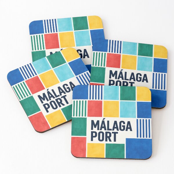 Item preview, Malaga Port Geometric designed and sold by PrintGo26.