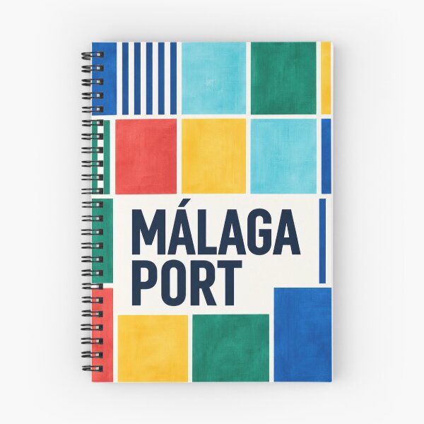 Item preview, Malaga Port Geometric designed and sold by PrintGo26.