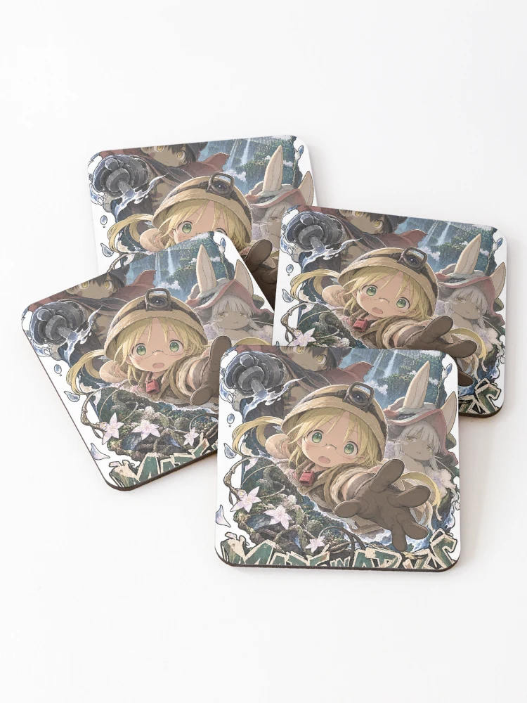 Thumbnail 1 of 5, Coasters (Set of 4), Made In Abyss designed and sold by FeelTheDrawing.