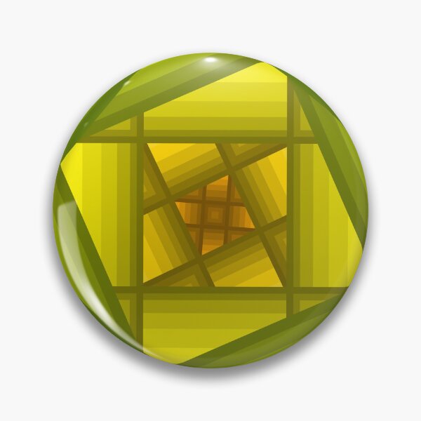 Item preview, Green and Yellow Geometric Design designed and sold by JayMakesTiktok.