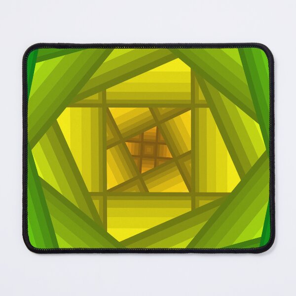 Item preview, Green and Yellow Geometric Design designed and sold by JayMakesTiktok.