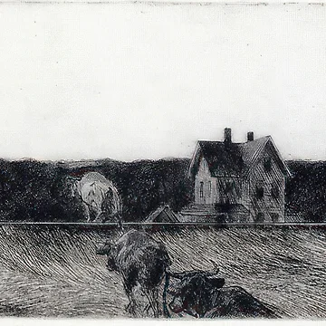 Artwork thumbnail, edward hopper artwork by Rietjeeecker