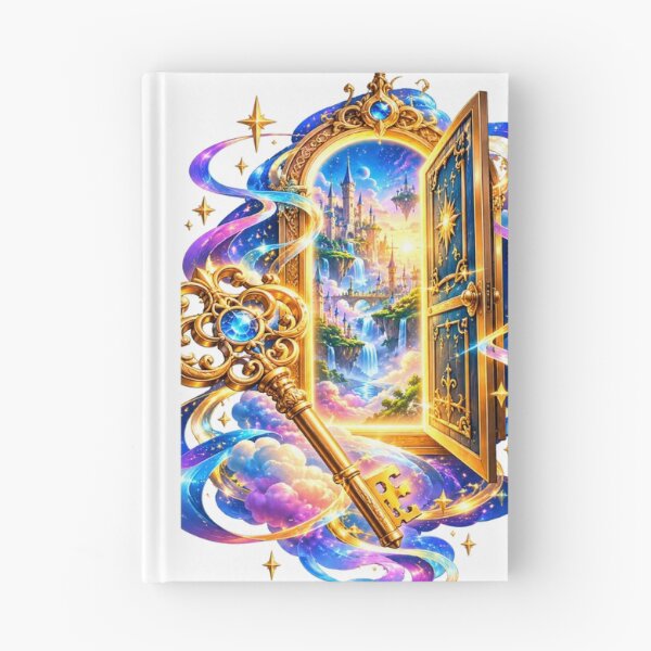 Item preview, Magical key fantasy portal castle designed and sold by urbanshop7.