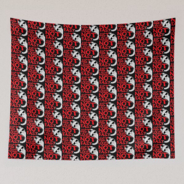 Item preview, Just Loud Not Fast Funny Car Racing Cool Llama designed and sold by shirt-o-mat.