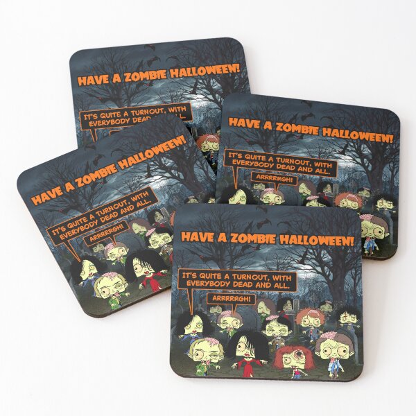 Item preview, Have A Zombie Halloween designed and sold by 3-Beans-Art.