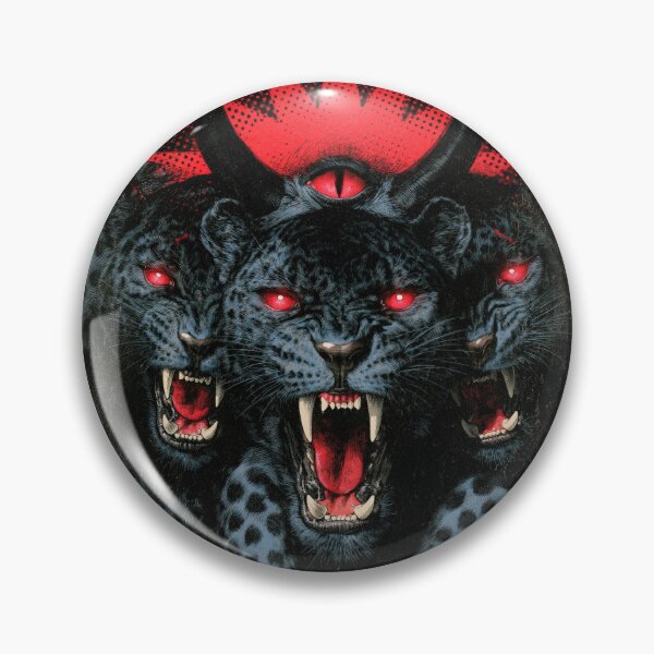 Item preview, Tri‑Panther Sigil — Occult Surreal Aesthetic designed and sold by JaimeLikes.