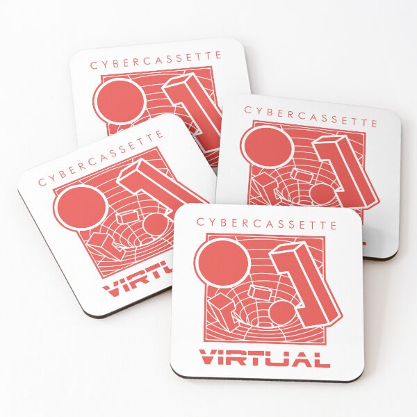 Item preview, Cybercassette VIRTUAL red grid designed and sold by Cybercassette.