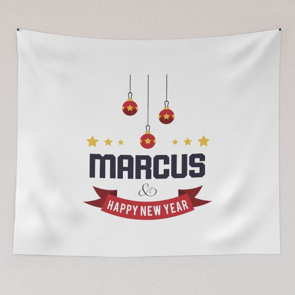 Item preview, Marcus Funny Personalized Christmas Name – Cool Custom Holiday Gift for Men and Boys designed and sold by Oussinc.