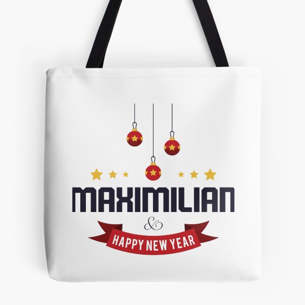 Item preview, Maximilian Funny Personalized Christmas Name – Cool Custom Holiday Gift for Men and Boys designed and sold by Oussinc.