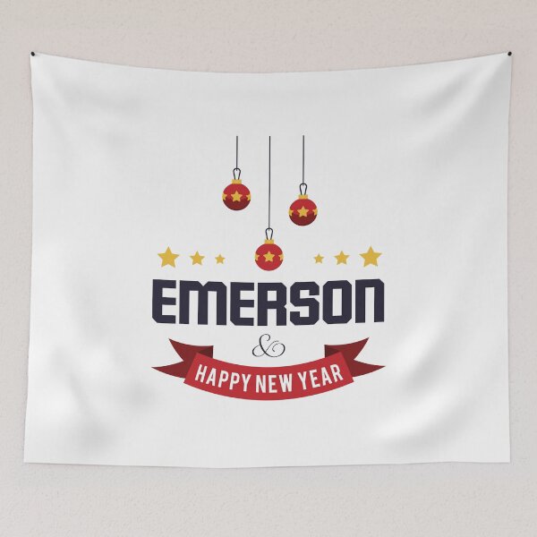 Item preview, Emerson Funny Personalized Christmas Name – Cool Custom Holiday Gift for Men and Boys designed and sold by Oussinc.