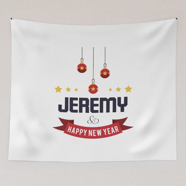 Item preview, Jeremy Funny Personalized Christmas Name – Cool Custom Holiday Gift for Men and Boys designed and sold by Oussinc.