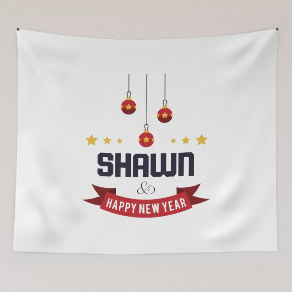 Item preview, Shawn Funny Personalized Christmas Name – Cool Custom Holiday Gift for Men and Boys designed and sold by Oussinc.