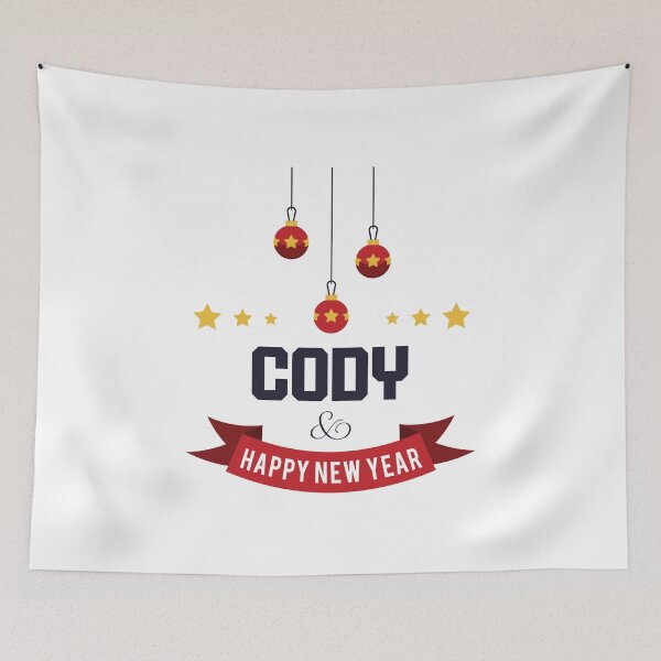 Item preview, Cody Funny Personalized Christmas Name – Cool Custom Holiday Gift for Men and Boys designed and sold by Oussinc.