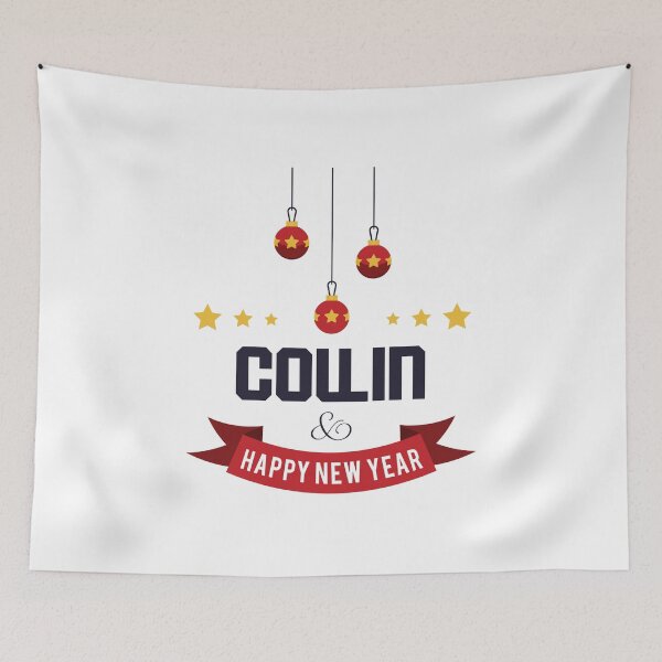 Item preview, Collin Funny Personalized Christmas Name – Cool Custom Holiday Gift for Men and Boys designed and sold by Oussinc.