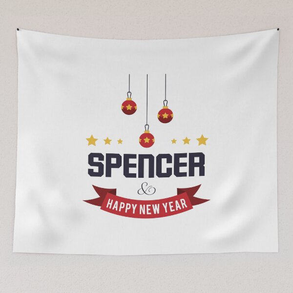 Item preview, Spencer Funny Personalized Christmas Name – Cool Custom Holiday Gift for Men and Boys designed and sold by Oussinc.