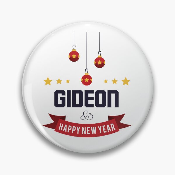 Item preview, Gideon Funny Personalized Christmas Name – Cool Custom Holiday Gift for Men and Boys designed and sold by Oussinc.