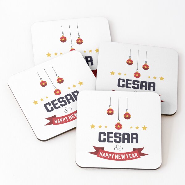 Item preview, Cesar Funny Personalized Christmas Name – Cool Custom Holiday Gift for Men and Boys designed and sold by Oussinc.