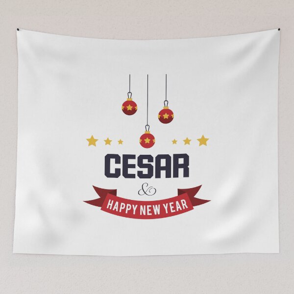 Item preview, Cesar Funny Personalized Christmas Name – Cool Custom Holiday Gift for Men and Boys designed and sold by Oussinc.