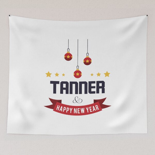 Item preview, Tanner Funny Personalized Christmas Name – Cool Custom Holiday Gift for Men and Boys designed and sold by Oussinc.
