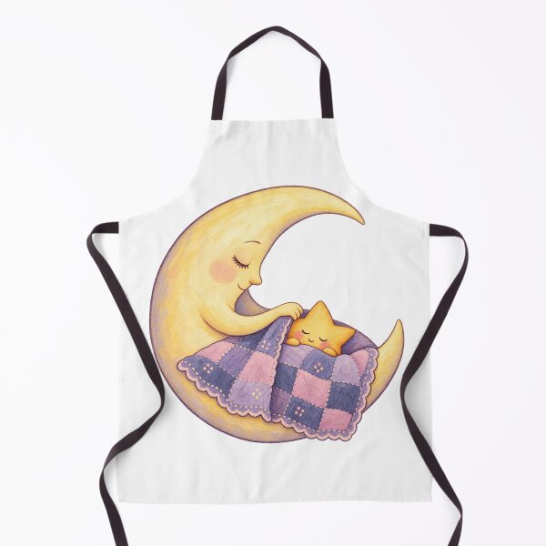 Item preview, Crescent Moon Tucking In a Sleepy Star designed and sold by LuxChu.