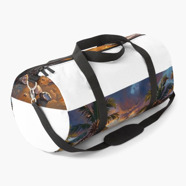 Item preview, Serene Siamese Cat Watching Tropical Beach Sunset designed and sold by Fateh-Kro ⭐⭐⭐⭐⭐.