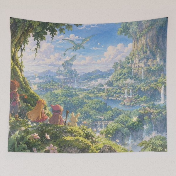 Item preview, Secret Of Mana inspired World designed and sold by FeelTheDrawing.