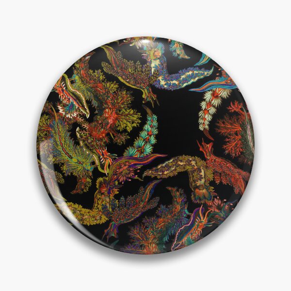 Item preview, Dark Academia Nudibranch Pattern designed and sold by aeolia.