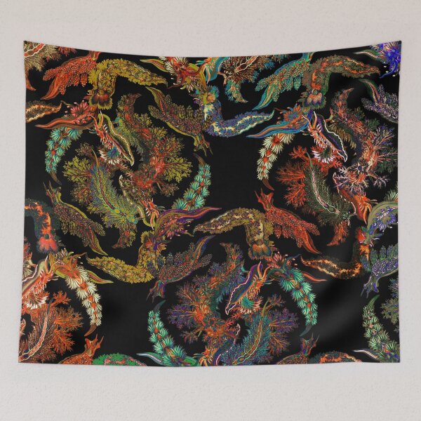 Item preview, Dark Academia Nudibranch Pattern designed and sold by aeolia.