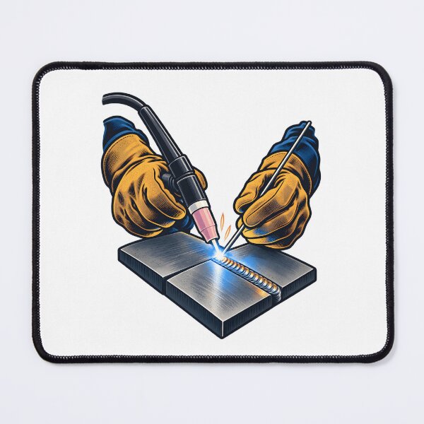 Item preview, TIG Welder Precision Arc Illustration designed and sold by Philippa Shop.