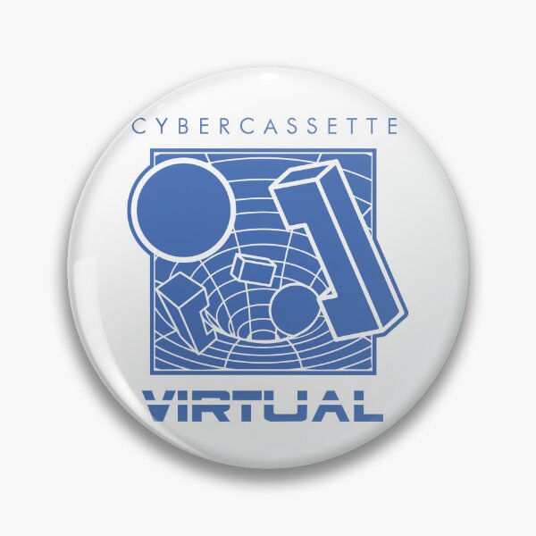 Item preview, Cybercassette VIRTUAL blue grid designed and sold by Cybercassette.