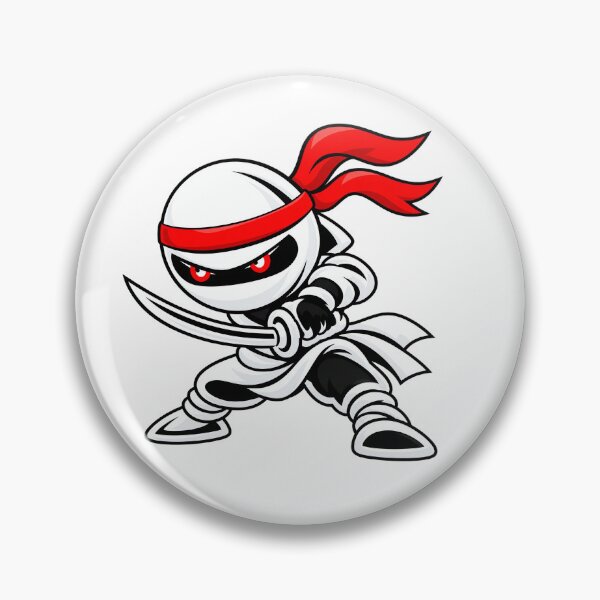Item preview, Chibi Ninja Katana Strike - White Shōzoku designed and sold by Chibi Ninja Squad.