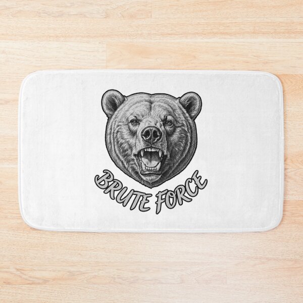 Item preview, BEAR: BRUTE FORCE Silver designed and sold by The best online style shop.