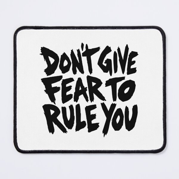Item preview, Do not give fear to rule you - daily life story designed and sold by Spreading Smile.
