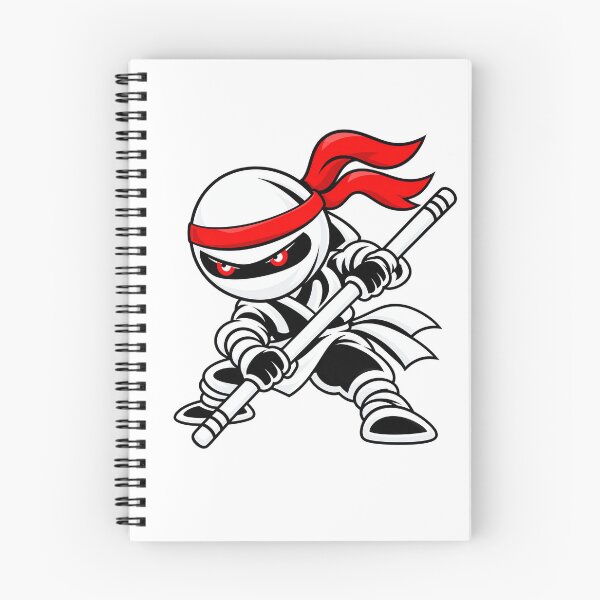 Artikelvorschau, Chibi Ninja Bo Staff Warrior – White Shōzoku entworfen und verkauft von Chibi Ninja Squad.
