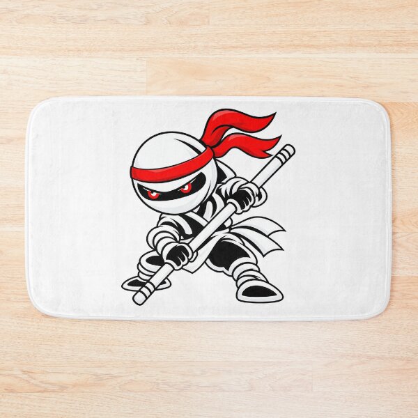 Item preview, Chibi Ninja Bo Staff Warrior – White Shōzoku designed and sold by Chibi Ninja Squad.