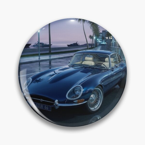 Item preview, Blue Hour Club – Midnight Blue Vintage Sports Car designed and sold by designbyuzi.