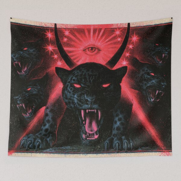 Item preview, Horned Panther Sigil — Ritual Surreal Aesthetic designed and sold by JaimeLikes.