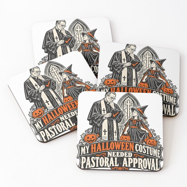 Item preview, My Halloween Costume Needed Pastoral Approval Funny Exvangelical Halloween Shirt designed and sold by GloryandFame.