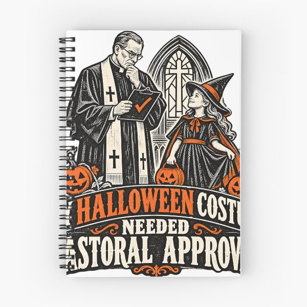 Item preview, My Halloween Costume Needed Pastoral Approval Funny Exvangelical Halloween Shirt designed and sold by GloryandFame.