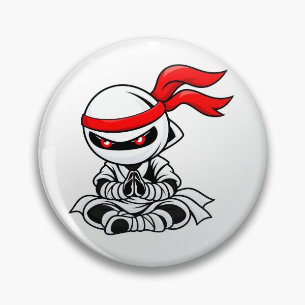 Item preview, Chibi Ninja Meditation Zen - White Shōzoku designed and sold by Chibi Ninja Squad.