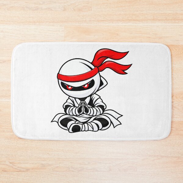 Item preview, Chibi Ninja Meditation Zen - White Shōzoku designed and sold by Chibi Ninja Squad.