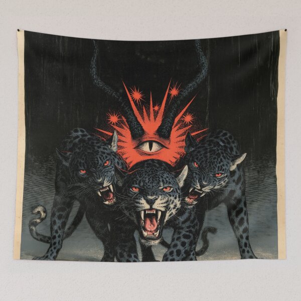 Item preview, Panther Triad — Occult Surreal Aesthetic designed and sold by JaimeLikes.